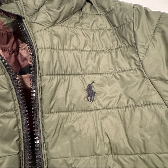 Ralph Lauren Baby Reversible Water Repellent Hooded Jacket - 18 Months - Picture 10 of 11